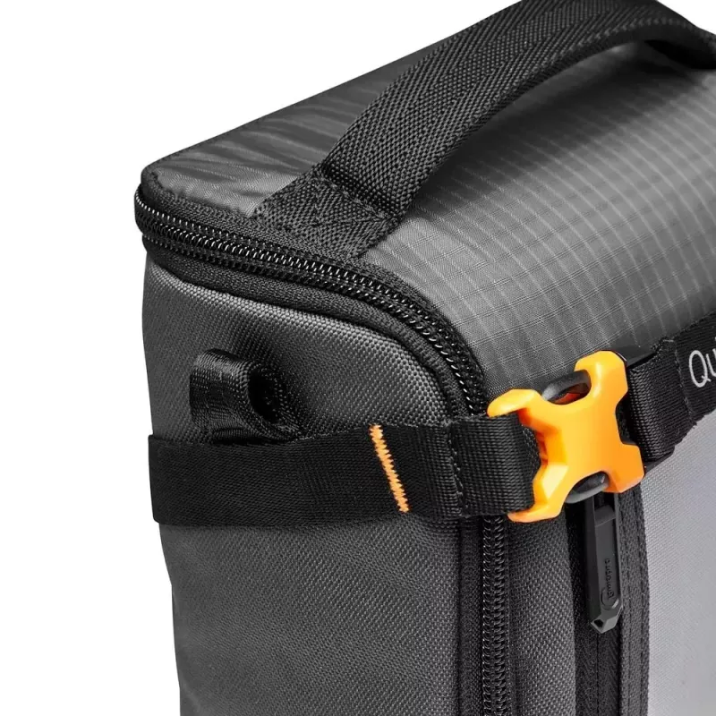 Estojo compacto Lowepro GearUp Creator Box M II preto e cinzento