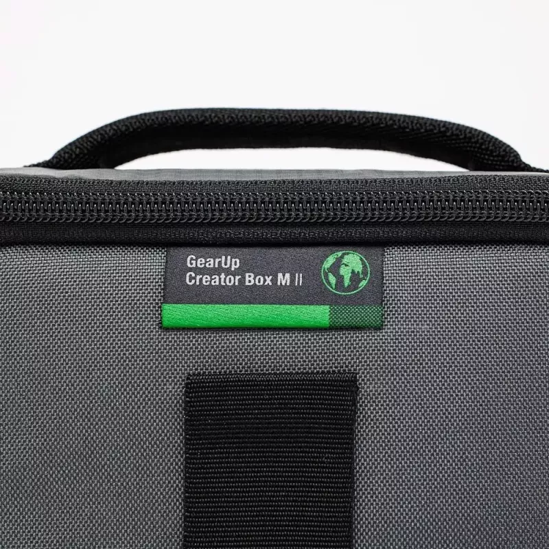 Estojo compacto Lowepro GearUp Creator Box M II preto e cinzento