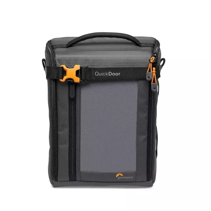 Bolsa compacta Lowepro GearUp Creator Box XL II preta e cinzenta