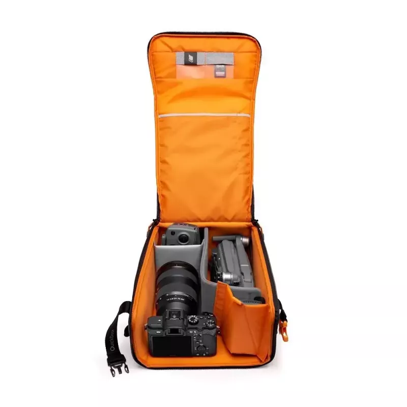 Bolsa compacta Lowepro GearUp Creator Box XL II preta e cinzenta