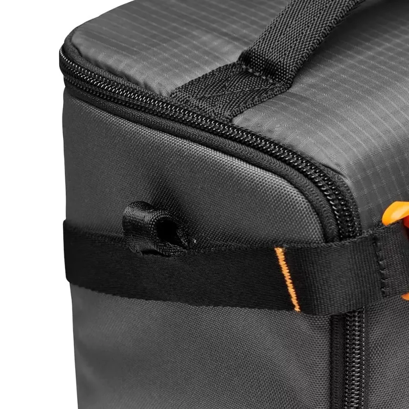 Bolsa compacta Lowepro GearUp Creator Box XL II preta e cinzenta