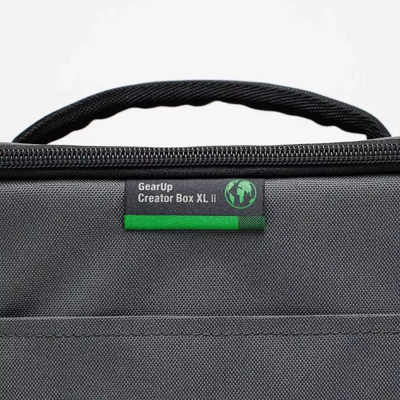 Bolsa compacta Lowepro GearUp Creator Box XL II preta e cinzenta
