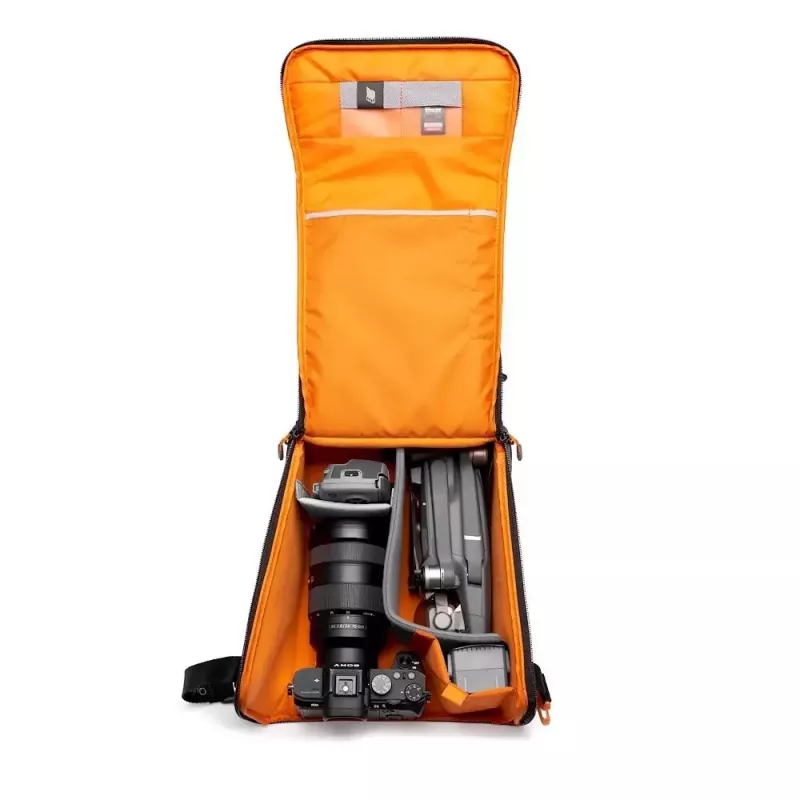 Bolsa compacta Lowepro GearUp Creator Box XL II preta e cinzenta