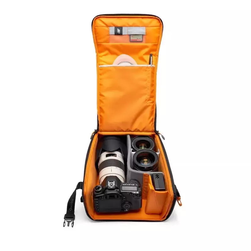 Bolsa compacta Lowepro GearUp Creator Box XL II preta e cinzenta