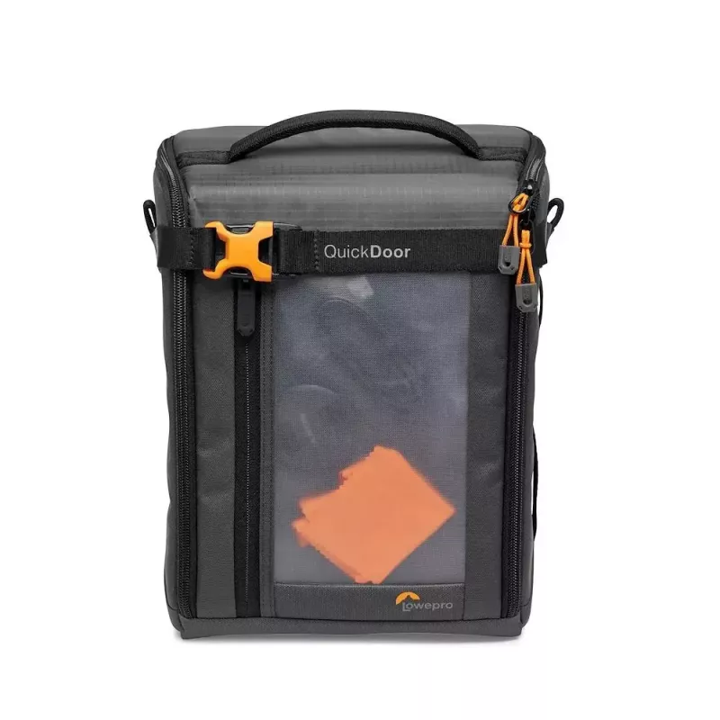 Bolsa compacta Lowepro GearUp Creator Box XL II preta e cinzenta