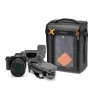 Bolsa compacta Lowepro GearUp Creator Box XL II preta e cinzenta
