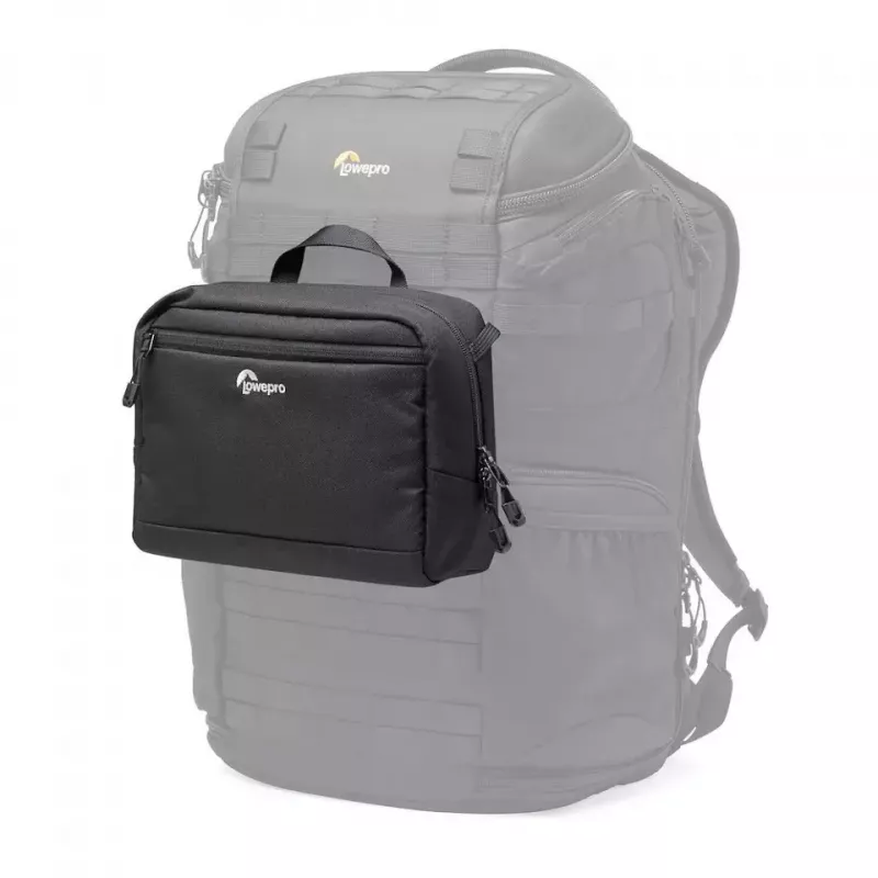 Pasta Lowepro ProTactic CS 120 III em poliéster preta e laranja 270g