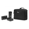Pasta Lowepro ProTactic CS 120 III em poliéster preta e laranja 270g