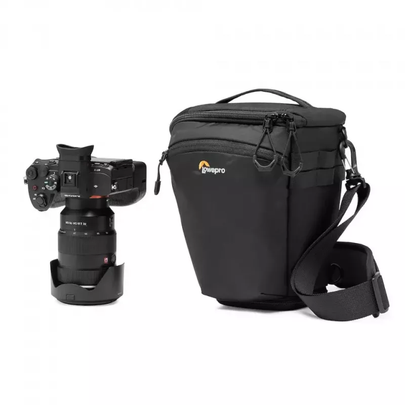 Suporte Lowepro ProTactic TLZ 70 Pro AW III preto com alça de ombro