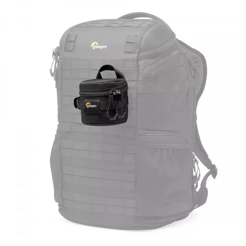Bolsa de cintura Lowepro ProTactic LCS 8 x 8 III preta em poliéster