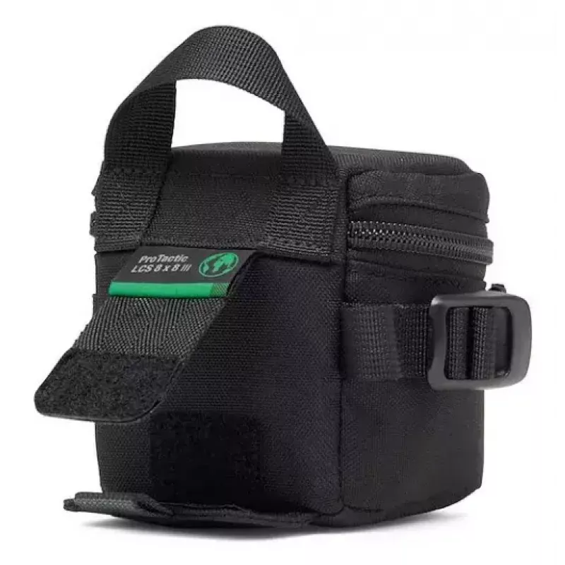 Bolsa de cintura Lowepro ProTactic LCS 8 x 8 III preta em poliéster