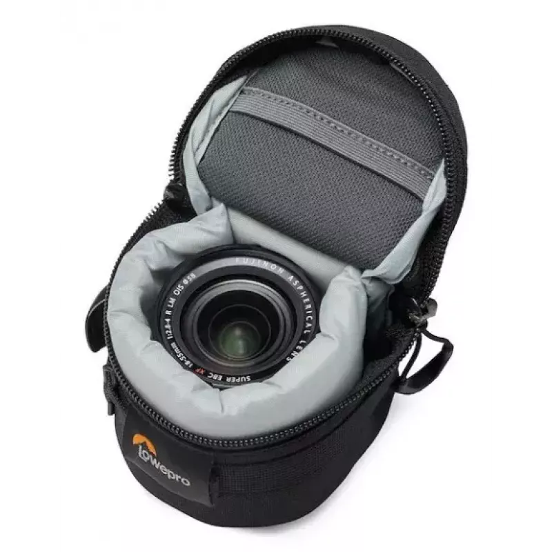 Bolsa de cintura Lowepro ProTactic LCS 8 x 8 III preta em poliéster