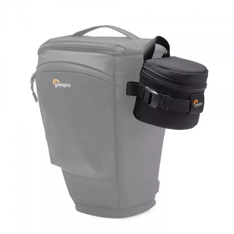 Bolsa de cintura Lowepro ProTactic LCS 8 x 8 III preta em poliéster