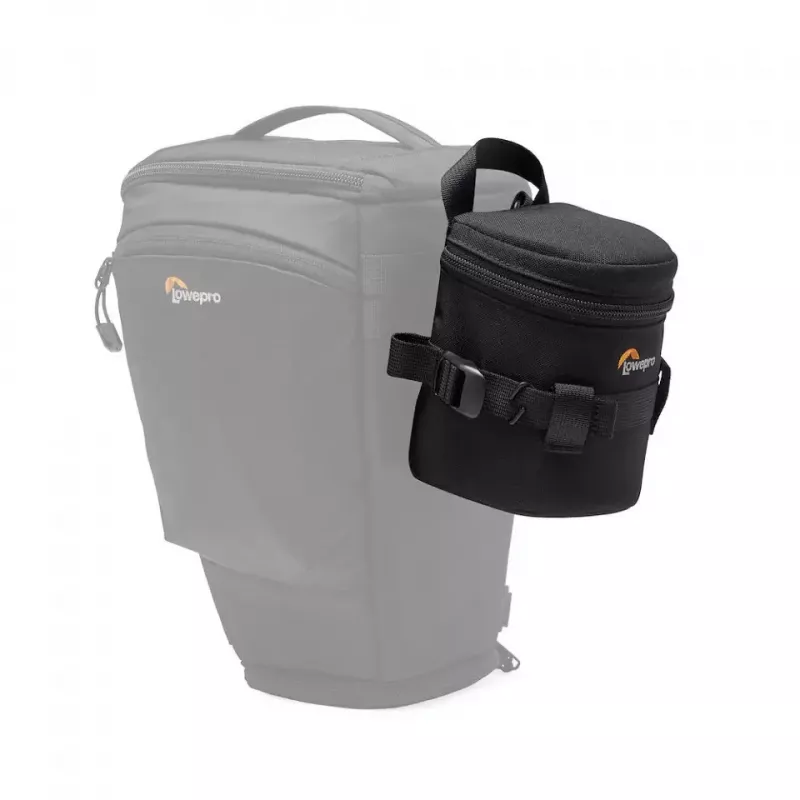Bolsa de cintura Lowepro ProTactic LCS 9 x 13 III preta em poliéster