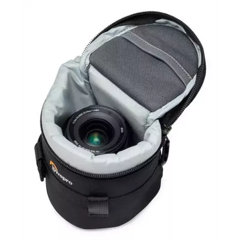 Bolsa de cintura Lowepro ProTactic LCS 9 x 13 III preta em poliéster