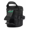 Bolsa de cintura Lowepro ProTactic LCS 9 x 13 III preta em poliéster
