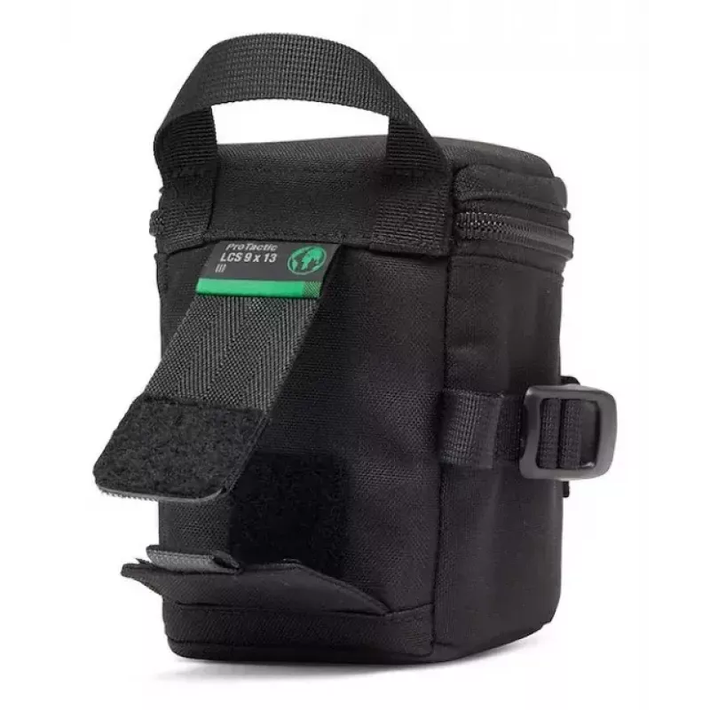 Bolsa de cintura Lowepro ProTactic LCS 9 x 13 III preta em poliéster
