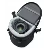 Bolsa de cintura Lowepro ProTactic LCS 11 x 15 III preta em poliéster