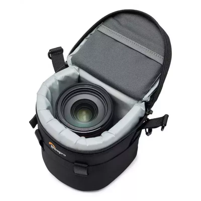 Bolsa de cintura Lowepro ProTactic LCS 11 x 15 III preta em poliéster