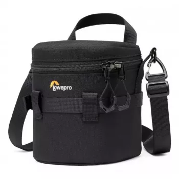 Bolsa de cintura Lowepro ProTactic LCS 11 x 15 III preta em poliéster