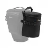 Bolsa de cintura Lowepro ProTactic LCS 11 x 18 III preta em poliéster