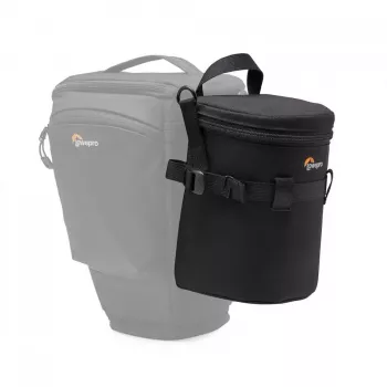Bolsa de cintura Lowepro ProTactic LCS 11 x 18 III preta em poliéster
