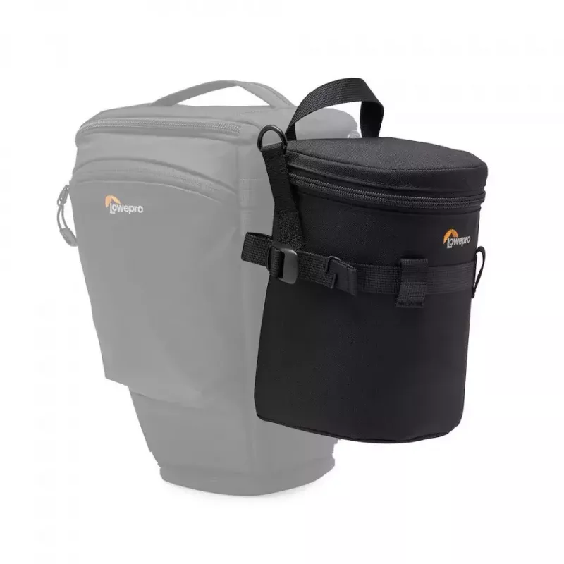 Bolsa de cintura Lowepro ProTactic LCS 11 x 18 III preta em poliéster