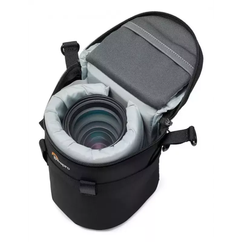 Bolsa de cintura Lowepro ProTactic LCS 11 x 18 III preta em poliéster