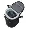 Bolsa de cintura Lowepro ProTactic LCS 11 x 18 III preta em poliéster