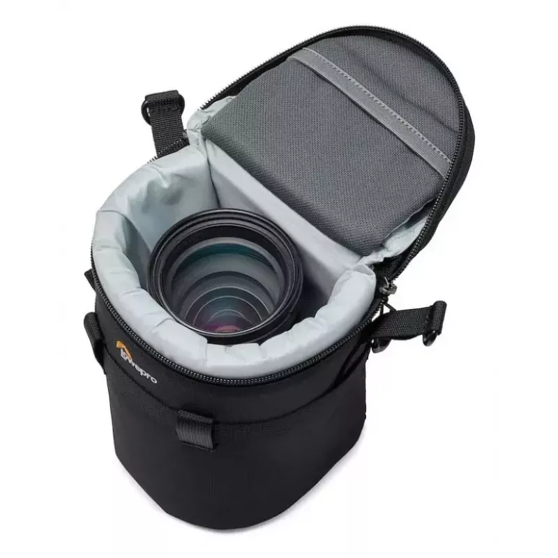 Bolsa de cintura Lowepro ProTactic LCS 11 x 18 III preta em poliéster