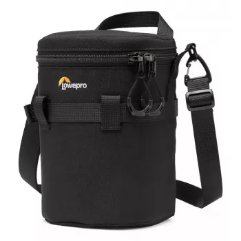 Bolsa de cintura Lowepro ProTactic LCS 11 x 18 III preta em poliéster