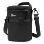 Bolsa de cintura Lowepro ProTactic LCS 11 x 18 III preta em poliéster