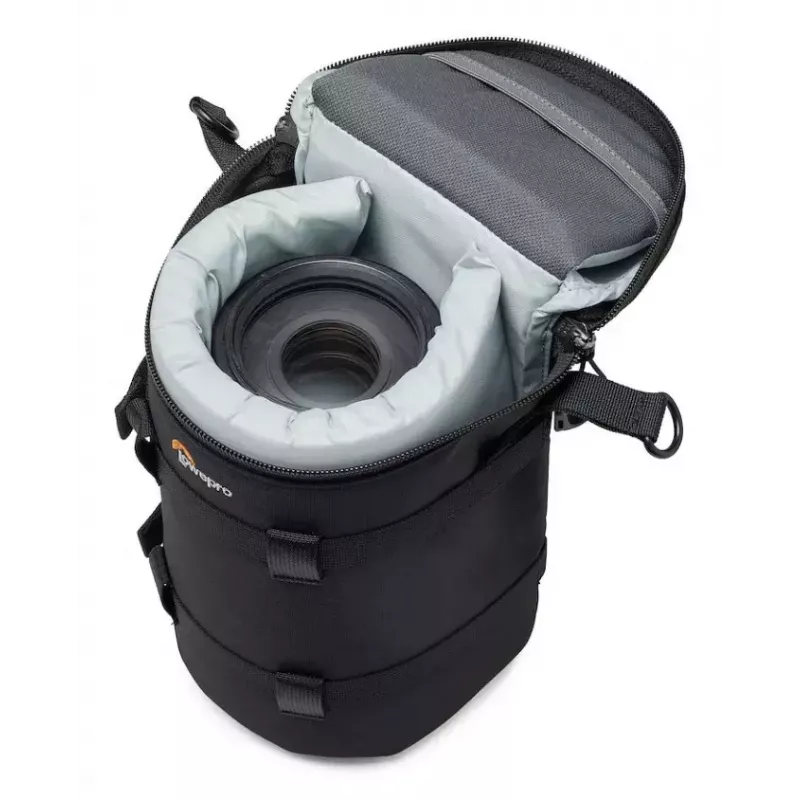 Bolsa de cintura Lowepro ProTactic LCS 12 x 24 III preta em poliéster