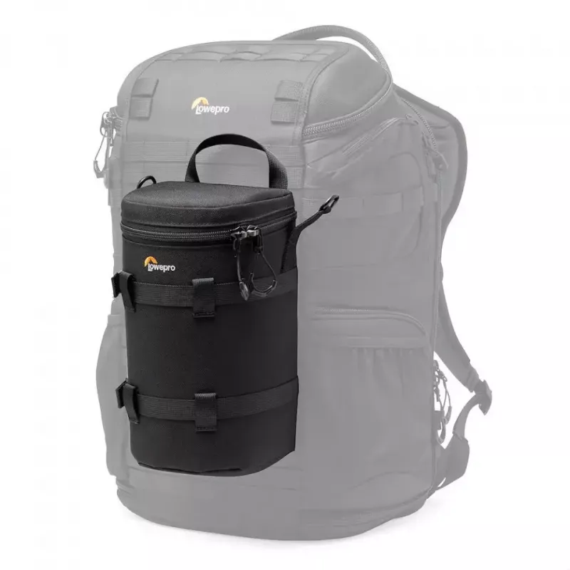Bolsa de cintura Lowepro ProTactic LCS 12 x 24 III preta em poliéster