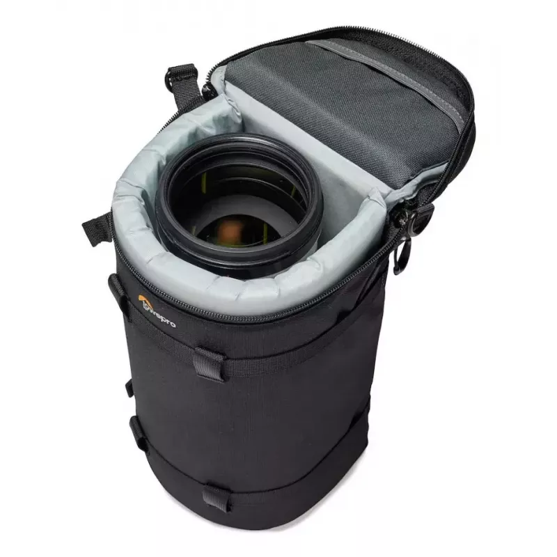 Bolsa de cintura Lowepro ProTactic LCS 13 x 32 III preta em poliéster