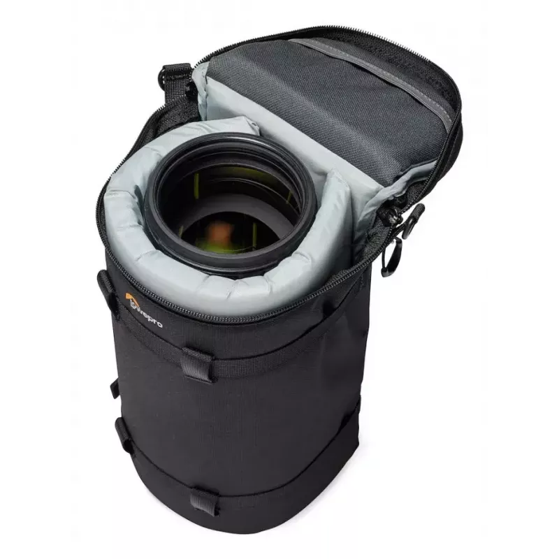 Bolsa de cintura Lowepro ProTactic LCS 13 x 32 III preta em poliéster