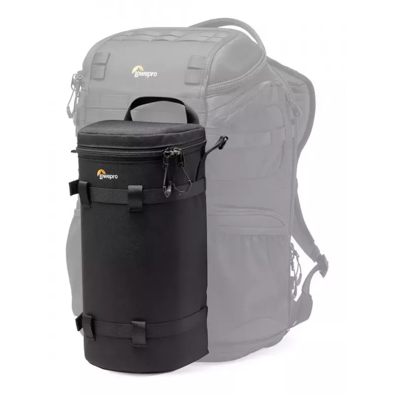 Bolsa de cintura Lowepro ProTactic LCS 13 x 32 III preta em poliéster