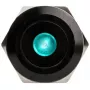 Interruptor/botão de vandalismo DimasTech 22mm Blackline Dot RGB PD219