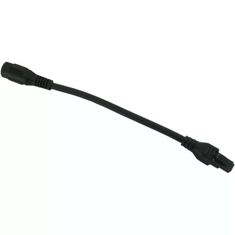 Cabo de alimentação CradlePoint 170665-000 — ficha DC 5,5×2,1 mm para IEC tipo A, preto