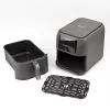 Fritadeira de ar quente Girmi FG92 8 L 1700 W cinzento