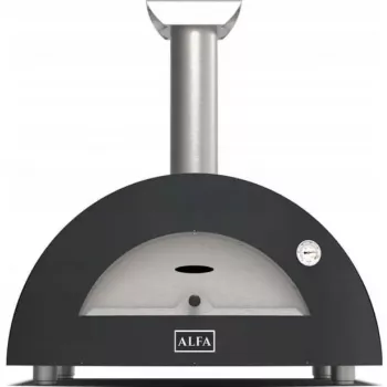 Forno de pizza Alfa Forni Moderno 2 Pizze Hybrid Ardesia cinzento – forno de pizza de mesa compacto, 2 pizzas