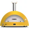 Forno de pizza Alfa Forni Moderno 5 Pizze Hybrid Fire amarelo FXMD-5P-GGIA-DE – forno de pizza híbrido para 5 pizzas, exterior