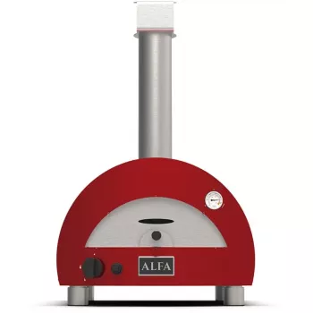 Forno de pizza portátil Alfa Forni FXMD-PT-GROA-DE vermelho antigo – forno de pizza portátil para exterior