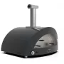Forno de pizza Alfa Forni Moderno 5 Pizze Hybrid cinzento ardósia – capacidade para 5 pizzas, combustível híbrido