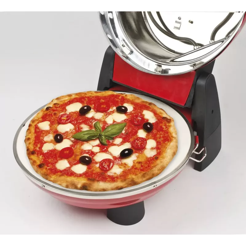 Máquina de pizza G3 Ferrari Pizzeria Snack Napoletana 1200 W preto vermelho 1 pizza 31 cm