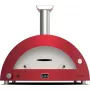 Forno de pizza a lenha Alfa Forni Moderno 5 Pizze vermelho – capacidade para 5 pizzas, a lenha
