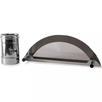 Kit Low & Slow a gás Alfa Forni AC-KITLOWSLO5PG para 5 pizzas – conjunto de acessórios a gás