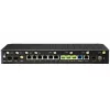 Router wireless CradlePoint E300C-18B com NetCloud Enterprise Branch — Wi‑Fi 6 dual-band, 10GbE, 4G LTE, 5x RJ‑45