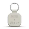Porta-chaves Satechi ST-LKCFW — branco, 34×34×9 mm, 1 unid.