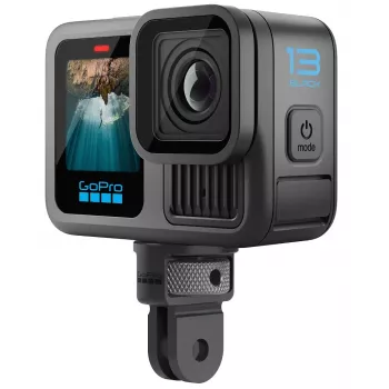 Suporte de câmara GoPro adaptador de dedo de montagem ¼-20 — universal 24×24×37 mm, preto